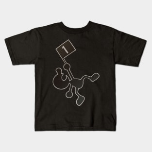 Mr. Game and Watch Kids T-Shirt